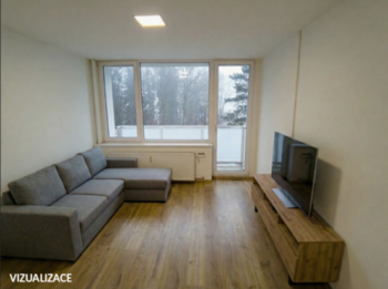 vizualizace  - Prodej bytu 1+kk v osobním vlastnictví 26 m², Tanvald