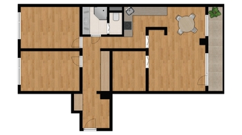 Prodej bytu 3+kk v osobním vlastnictví 77 m², Praha 4 - Michle