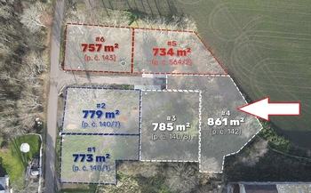 Prodej pozemku 861 m², Lišnice