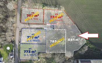 Prodej pozemku 861 m², Lišnice