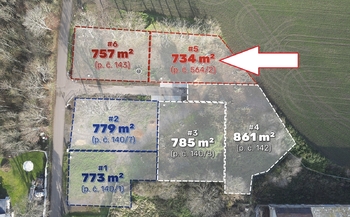 Prodej pozemku 734 m², Lišnice