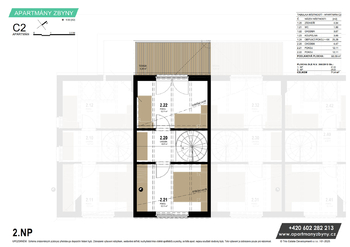 Prodej bytu 3+kk v osobním vlastnictví 67 m², Doksy