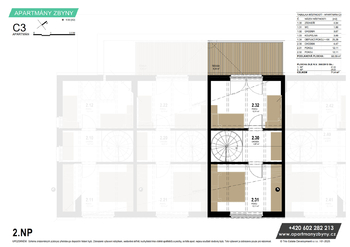 Prodej bytu 3+kk v osobním vlastnictví 67 m², Doksy