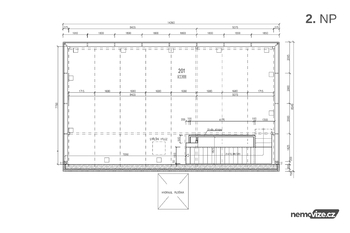 Pronájem obchodních prostor 344 m², Praha 10 - Záběhlice