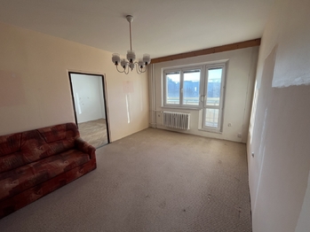 Obývací pokoj - Prodej bytu 2+1 v osobním vlastnictví 54 m², Vsetín