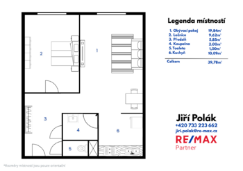 Pronájem bytu 2+kk v osobním vlastnictví 39 m², Praha 10 - Strašnice