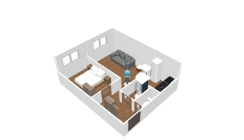 Pronájem bytu 2+kk v osobním vlastnictví 39 m², Praha 10 - Strašnice