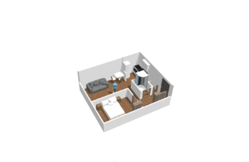 Pronájem bytu 2+kk v osobním vlastnictví 39 m², Praha 10 - Strašnice