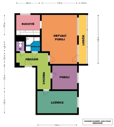 Prodej bytu 3+1 v osobním vlastnictví 75 m², Rakovník