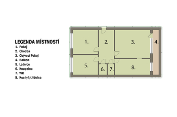 Prodej bytu 3+1 v osobním vlastnictví 76 m², Mnichovo Hradiště