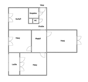 Pronájem bytu 3+1 v osobním vlastnictví 73 m², Moravská Třebová