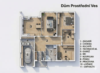 Prodej domu 210 m², Bohdaneč