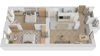 Prodej bytu 3+kk v osobním vlastnictví 75 m², Praha 5 - Smíchov