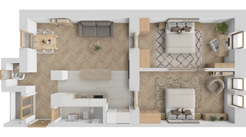 Prodej bytu 3+kk v osobním vlastnictví 75 m², Praha 5 - Smíchov