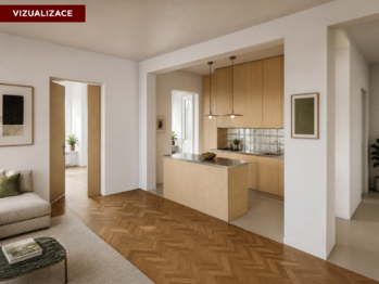 Prodej bytu 3+kk v osobním vlastnictví 74 m², Praha 5 - Smíchov