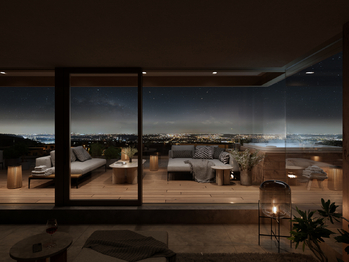 Vizualizace - terasa - Prodej domu 510 m², Praha 5 - Velká Chuchle