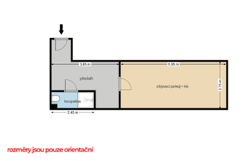 Pronájem bytu 1+kk v osobním vlastnictví 29 m², Škvorec