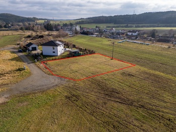 Prodej pozemku 1051 m², Drevníky