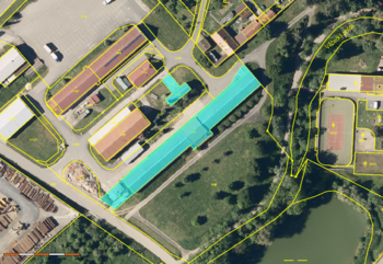 Pronájem výrobních prostor 2322 m², Věžky