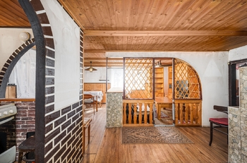 Stylové oddělení kuchyně a posezení - Prodej chaty / chalupy 153 m², Vacovice