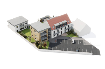 vizualizace severozápadní pohled - Prodej domu 1313 m², Vranovice