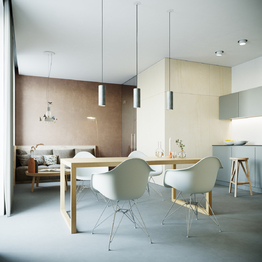 vizualizace interiéru - Prodej domu 1313 m², Vranovice