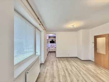 Obývací pokoj s KK - Pronájem bytu 2+kk v osobním vlastnictví 62 m², Benešov