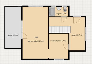 Pronájem domu 64 m², Vrátkov