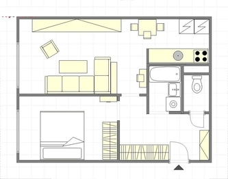 Prodej bytu 2+kk v osobním vlastnictví 43 m², Praha 4 - Chodov