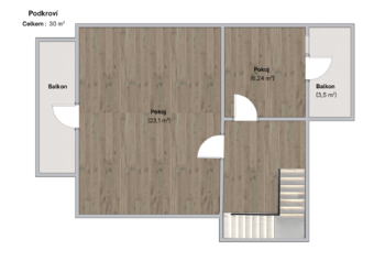 Prodej chaty / chalupy 70 m², Zbraslavice