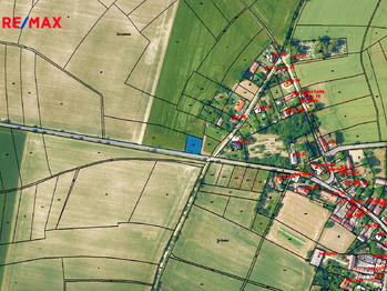 Prodej pozemku 970 m², Suchdol