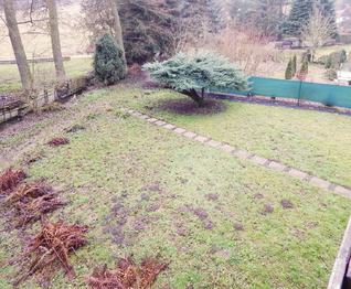 Pohled z balkonu - Prodej chaty / chalupy 45 m², Kožlany