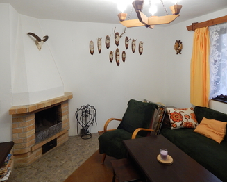 Obývací pokoj - Prodej chaty / chalupy 45 m², Kožlany