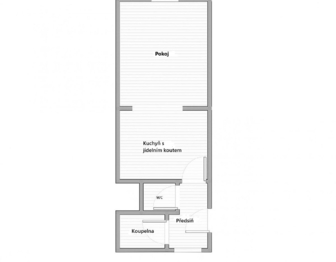 Pronájem bytu 1+1 v osobním vlastnictví 56 m², Praha 5 - Smíchov