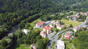 Pohled směr Radošov - Prodej domu 111 m², Kyselka