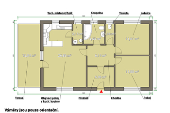 Pronájem domu 72 m², Česká Kubice