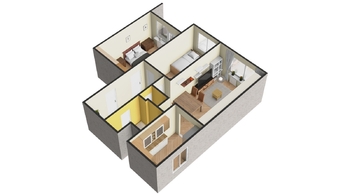 Pronájem bytu 3KK_Radimovická_Praha Chodov - Pronájem bytu 3+kk v osobním vlastnictví 66 m², Praha 4 - Chodov