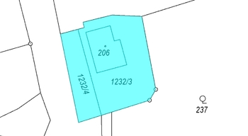Katastr - LV - Prodej domu 70 m², Čistá