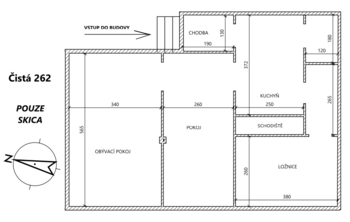 Pudorys - Prodej domu 70 m², Čistá