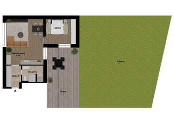 Prodej bytu 2+kk v osobním vlastnictví 213 m², Modřice