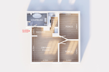 Prodej bytu 3+kk v osobním vlastnictví 75 m², Olomouc