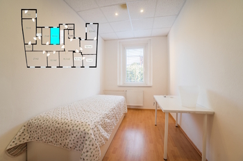 Pronájem kancelářských prostor 600 m², Bílina