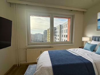 Vizualizaca - Ložnice - Pronájem bytu 2+kk v osobním vlastnictví 44 m², Písek