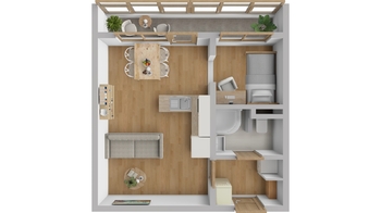 Pronájem bytu 1+1 v osobním vlastnictví 42 m², Hradec Králové