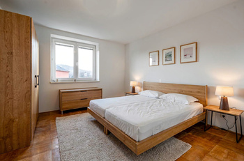 VIZUALIZACE - takto si můžete vybavit ložnici - Pronájem bytu 3+1 v osobním vlastnictví 64 m², Vsetín