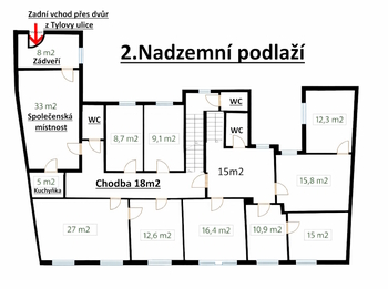 Prodej kancelářských prostor 818 m², Bílina