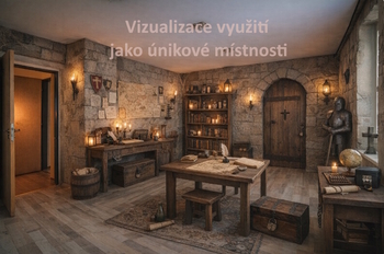 Prodej kancelářských prostor 818 m², Bílina