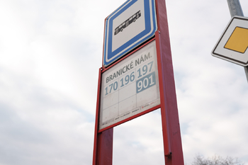 Zastávka je cca 90m - Prodej bytu 2+1 v osobním vlastnictví 56 m², Praha 4 - Braník