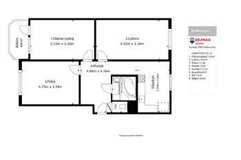 Prodej bytu 3+1 v osobním vlastnictví 83 m², Otovice