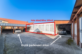 Prodej skladovacích prostor 515 m², Bílina